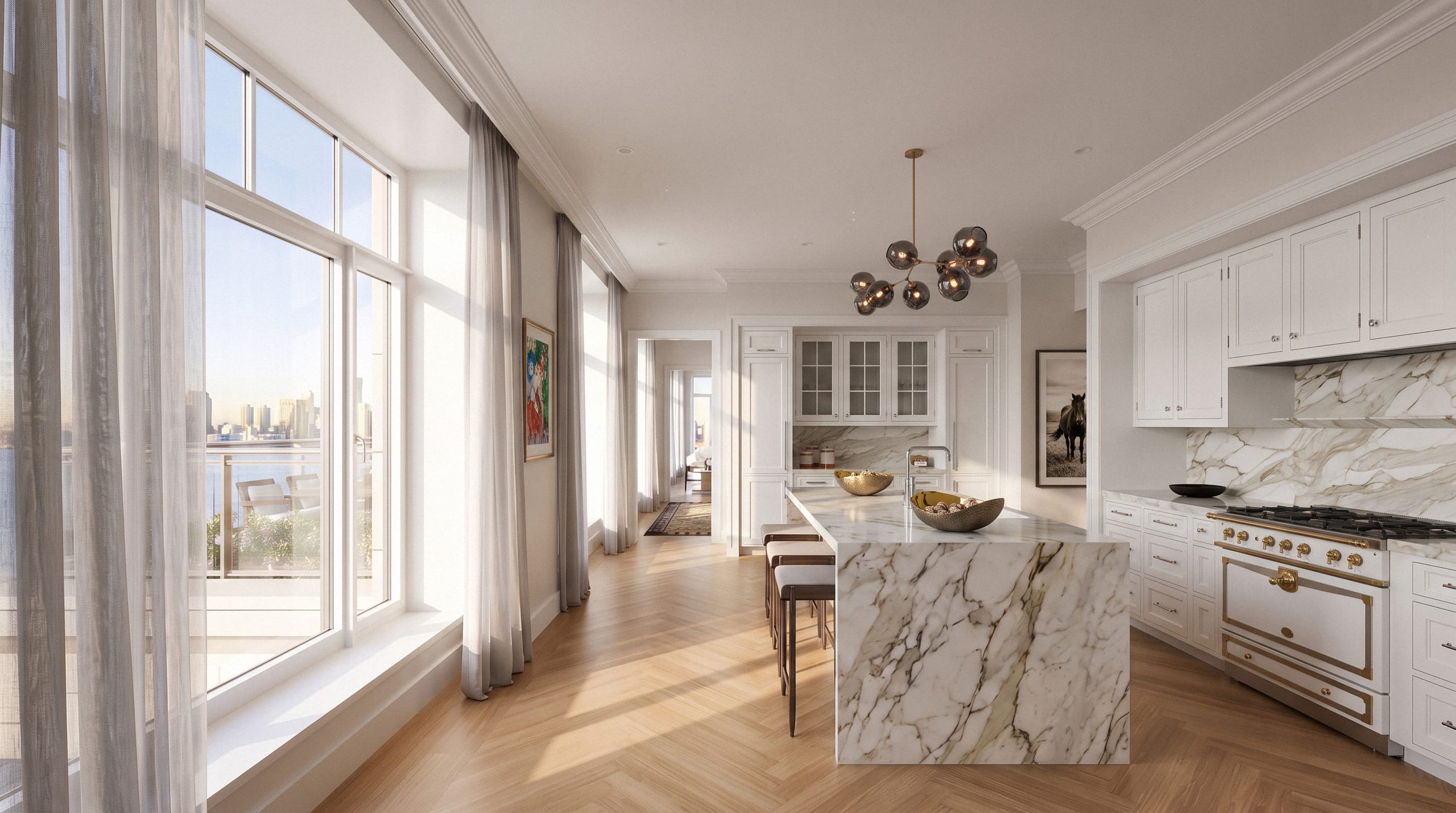 New development condo interior