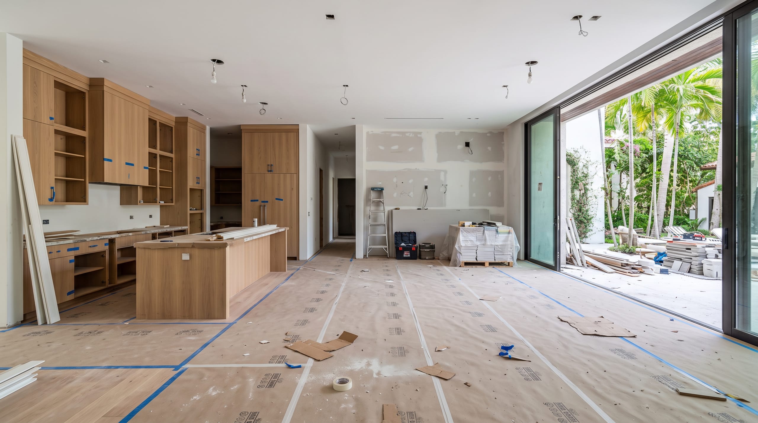 Single-family residence interior