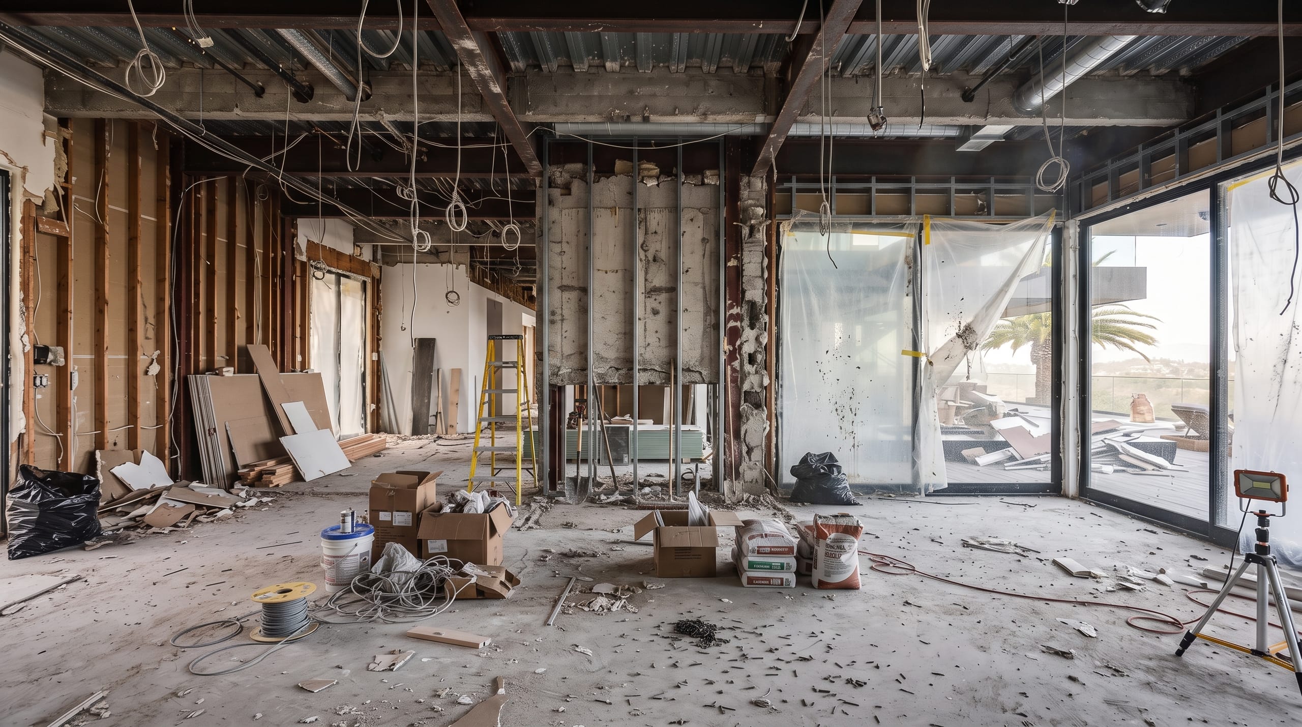 Single-family residence interior